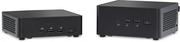 ASUS NUC 14 Pro Kits, left slim version, right tall version