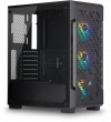 iCUE 220T Black Addressable RGB Airflow Midi PC Case