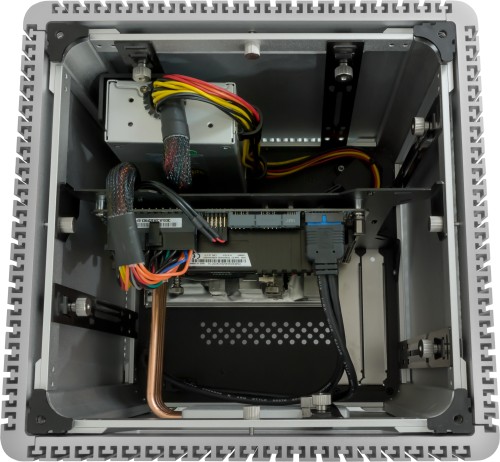 Image showing components installed with top cover removed (components not supplied)