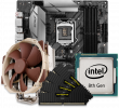 Quiet PC Intel CPU and micro-ATX Motherboard Bundle